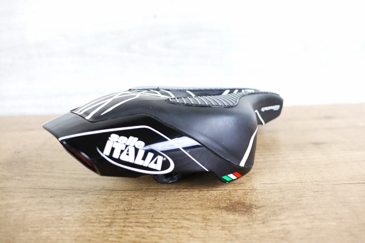 新品未使用　selle ITALIA KRONOS S Tekno Flow　セライタリア　クロノス　S　テクノフロー　133mm　カーボンレール　cicli17　16_画像3