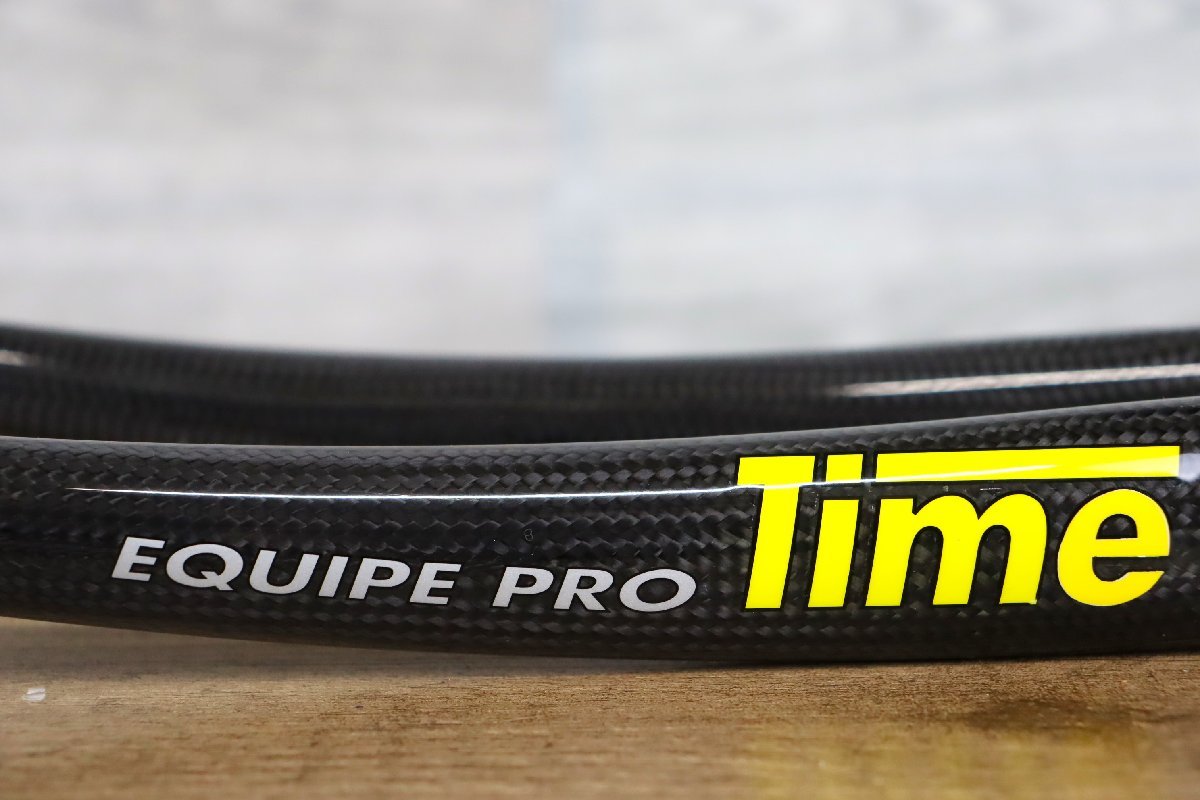 激レア　美品　TIME EQUIPE PRO　タイム　エキップ　プロ　カーボンフォーク　700c　1インチ　スレッド　コラム長165ｍｍ　cicli17　21_画像6