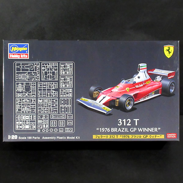 ハセガワ 1/20 フェラーリ 312T 1976 ブラジルGPウィナー [20248]_画像1