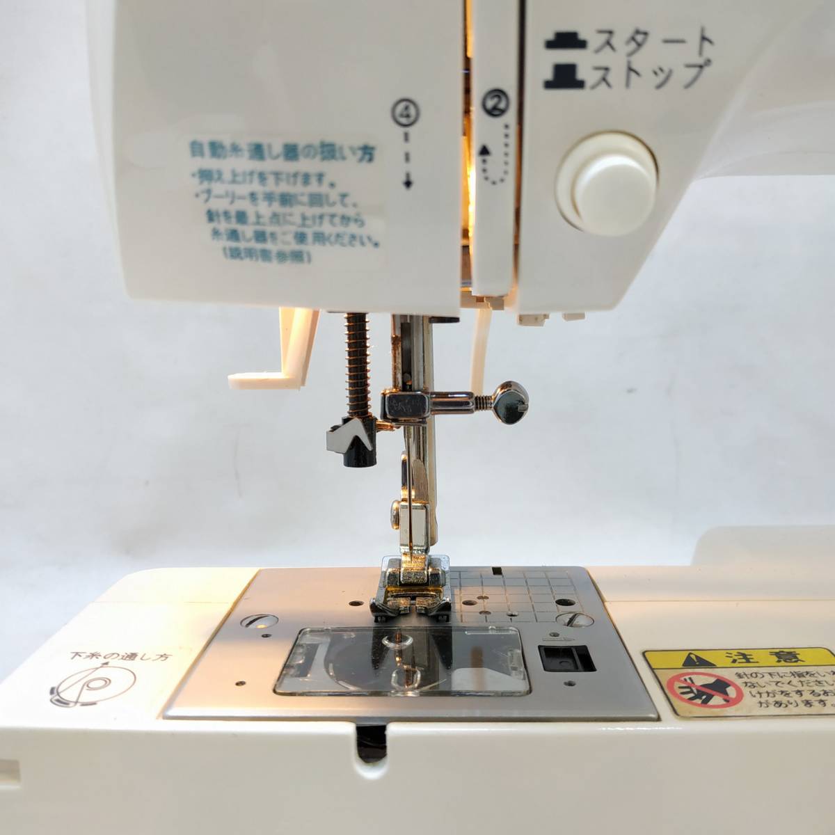 ◇ JAGUAR 電子コントロールミシン KD-650 家庭用 手工芸 ハンドメイド ジャガー 動確OK/現状品 ◇ K90846_画像3