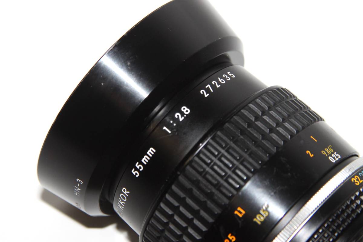 Nikon ニコン Ai-S Micro-NIKKOR 55mm F2.8 S4032_画像5