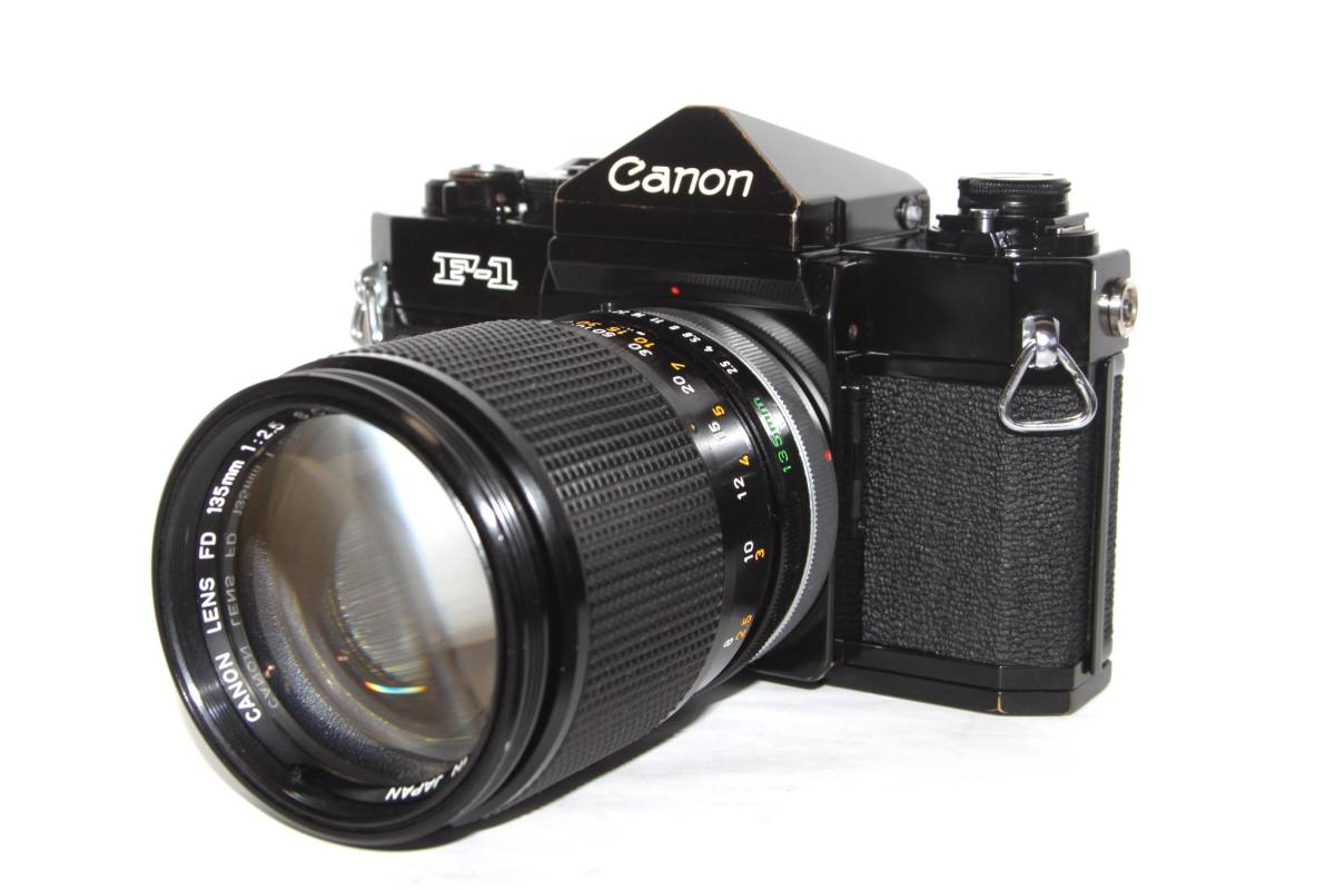 Canon F-1 アイレベルファインダー FD 135mm F2.5 S.C. キャノン