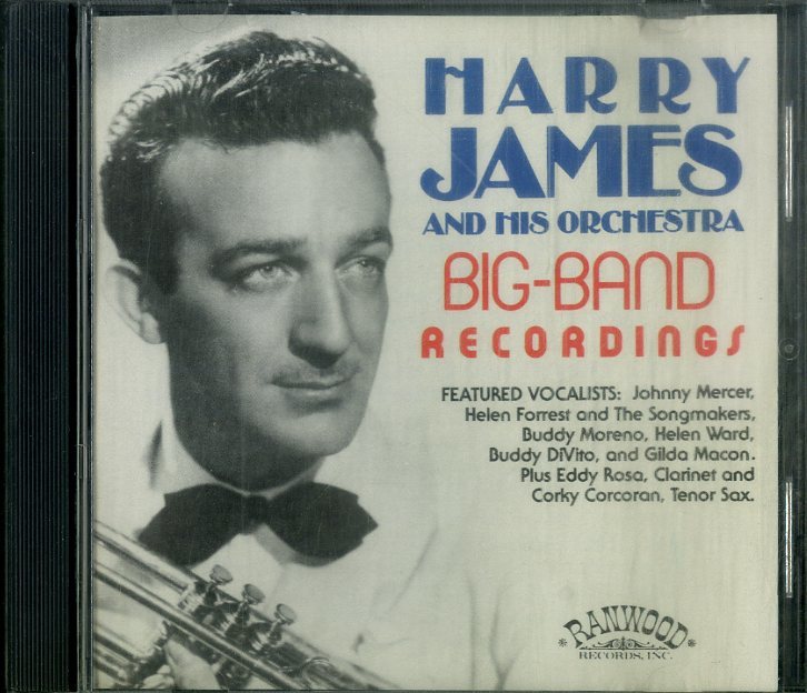 D00156977/CD/Harry James And His Orchestra「Big-Band Recordings」_画像1