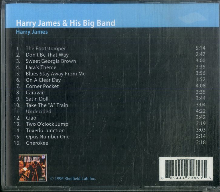 D00157027/CD/ハリー・ジェームス「Harry James & His Big Band」_画像2