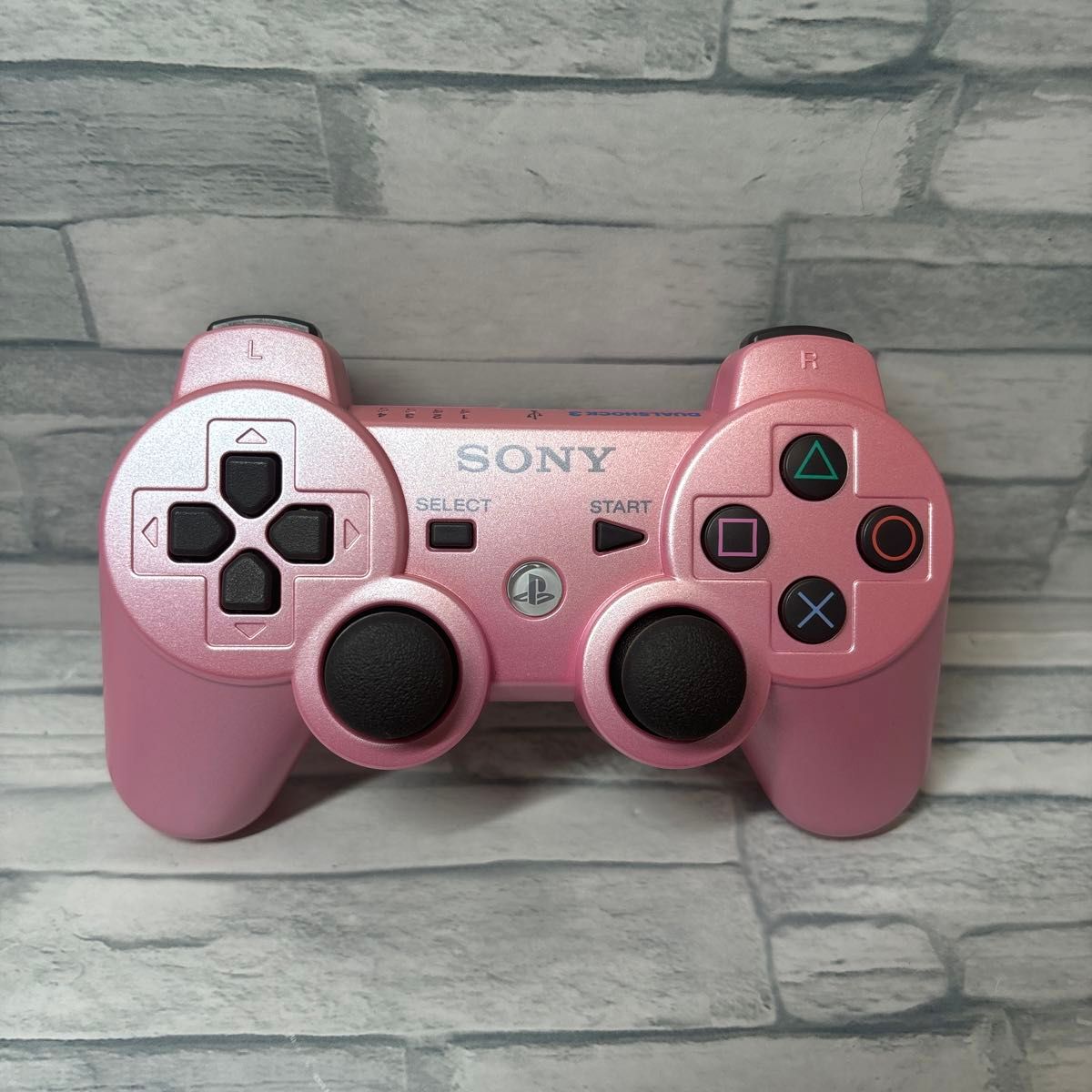 【PS3】ワイヤレスコントローラ （DUALSHOCK 3） CECHZC2JCP（キャンディピンク） 分解清掃済み　程度良好