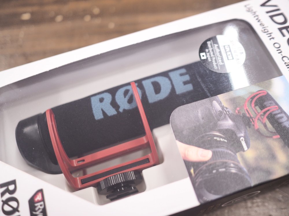 未使用保管品 RODE ロード VideoMic GO コンデンサーマイク VMGO ビデオカメラ・一眼レフカメラ用 マイクロフォン 電池不要 国内正規品_画像3