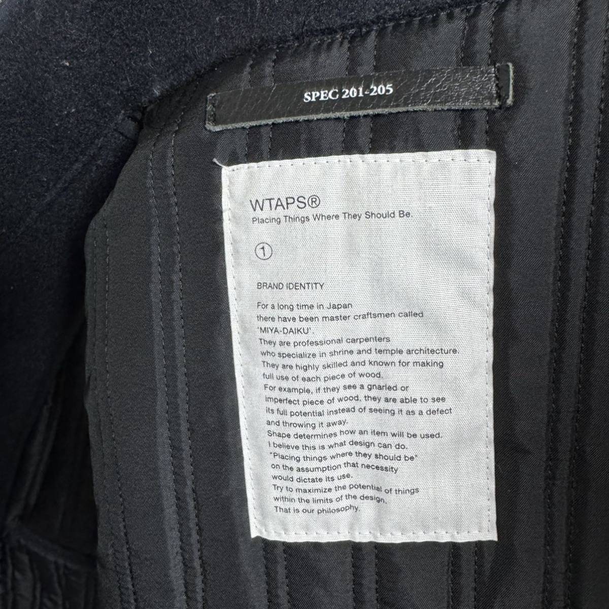 美品 WTAPS 濃紺ウールジャケット 日本製|Yahoo!フリマ(旧 美品 WTAPS 濃紺ウールジャケット 日本製|Yahoo!フリマ(旧