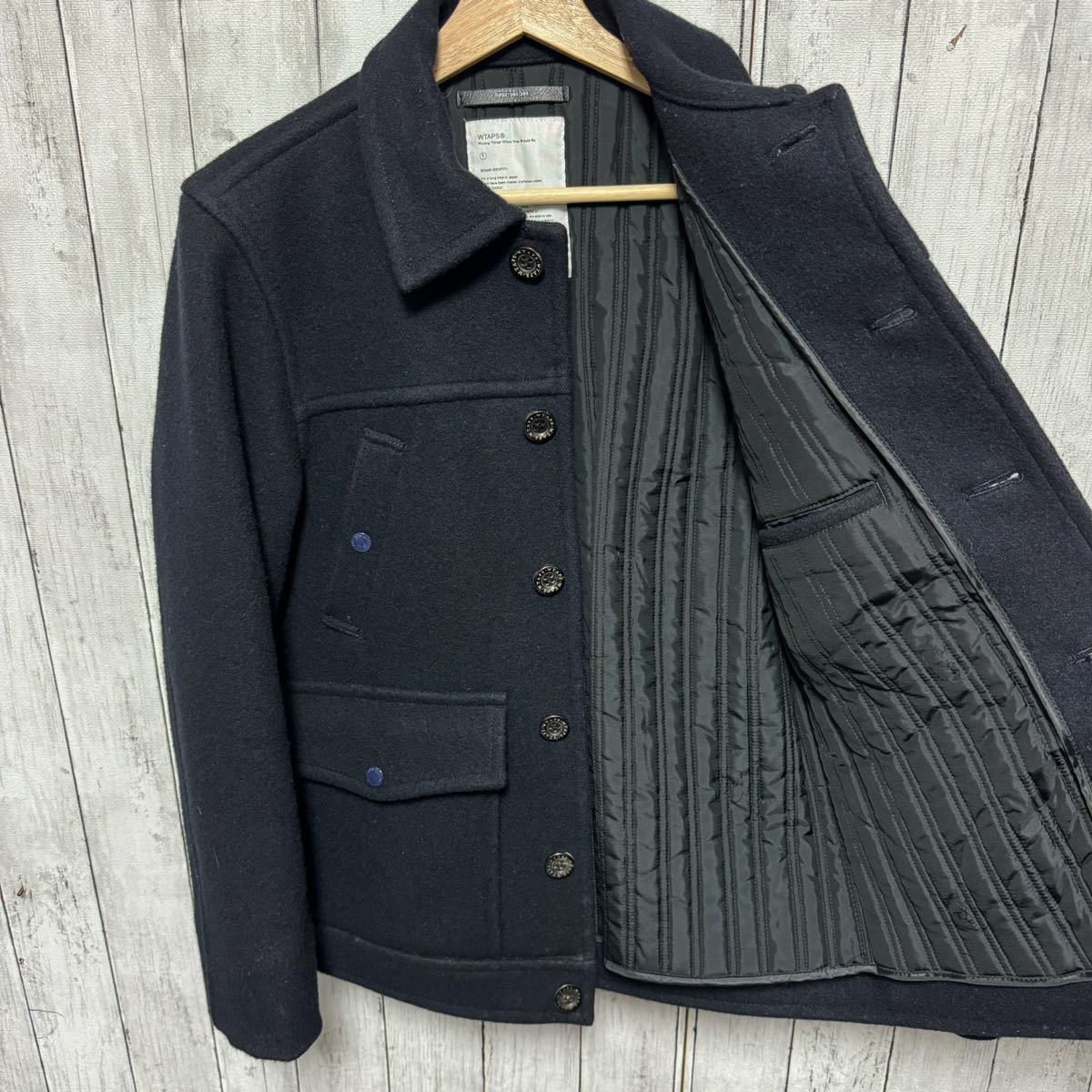 美品 WTAPS 濃紺ウールジャケット 日本製|Yahoo!フリマ(旧 美品 WTAPS 濃紺ウールジャケット 日本製|Yahoo!フリマ(旧