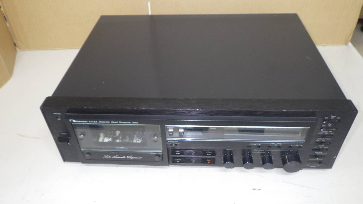 ■NAKAMICHI■4Tr2Chステレオカセットデッキ■670ZX/メンテ済■中古■　★即決★_画像1