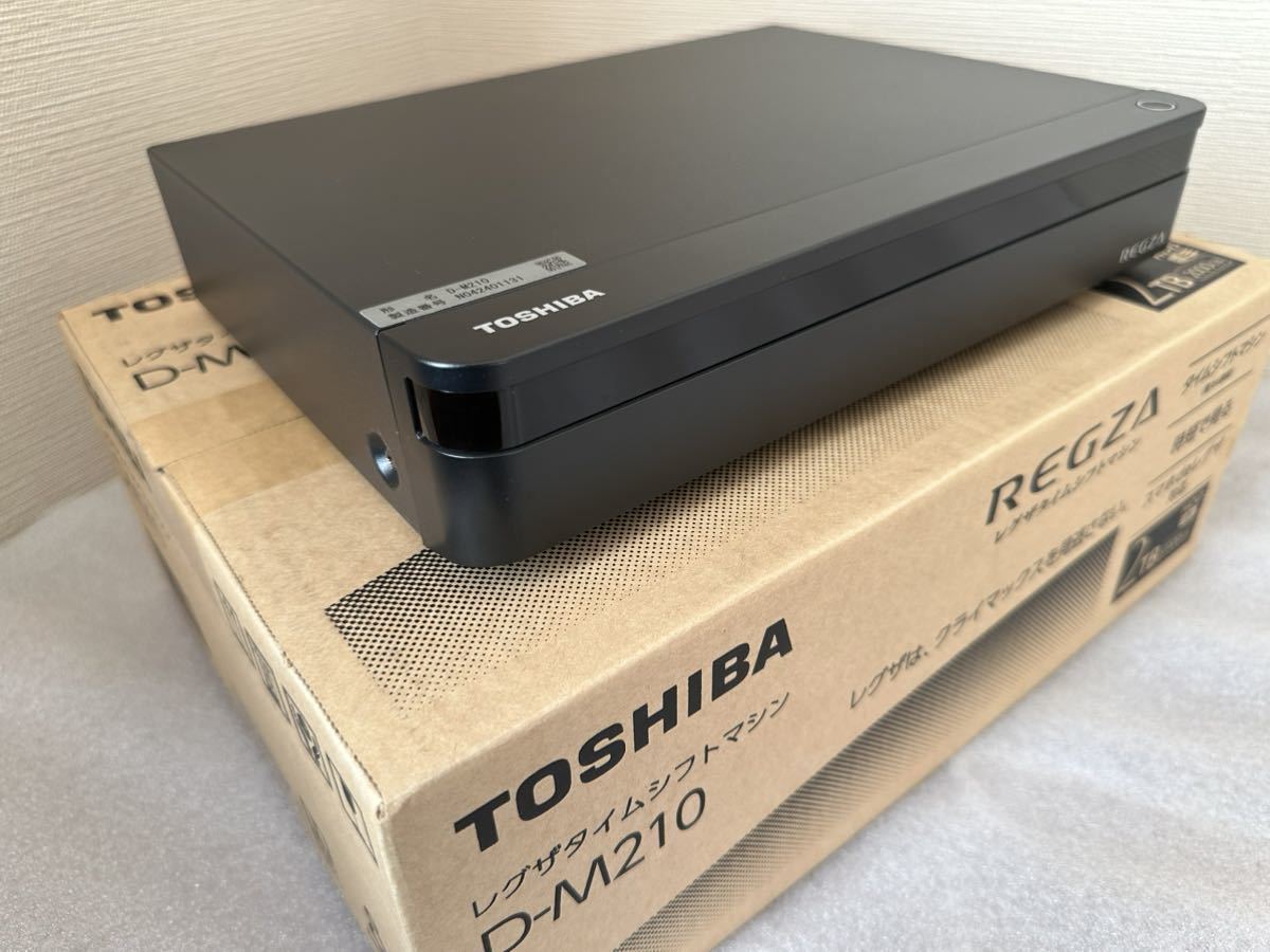 【8TB換装】TOSHIBA REGZA タイムシフトハードディスク D-M210【美品】_画像1