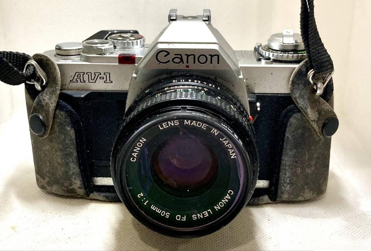 動作未確認) Canon キャノン AV-1 一眼レフ フィルムカメラ キヤノン