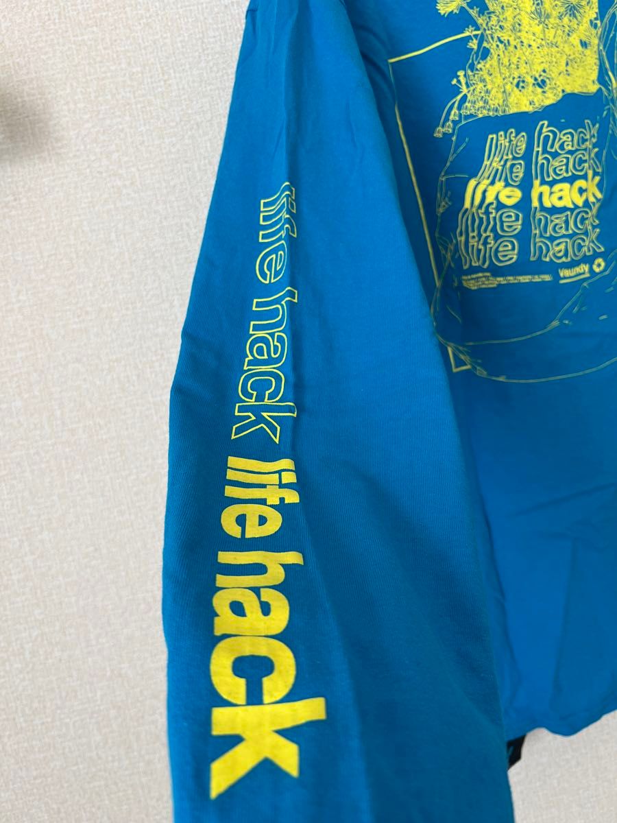 Vaundy life hack TシャツブルーXL - トップス Vaundy life hack TシャツブルーXL - トップス