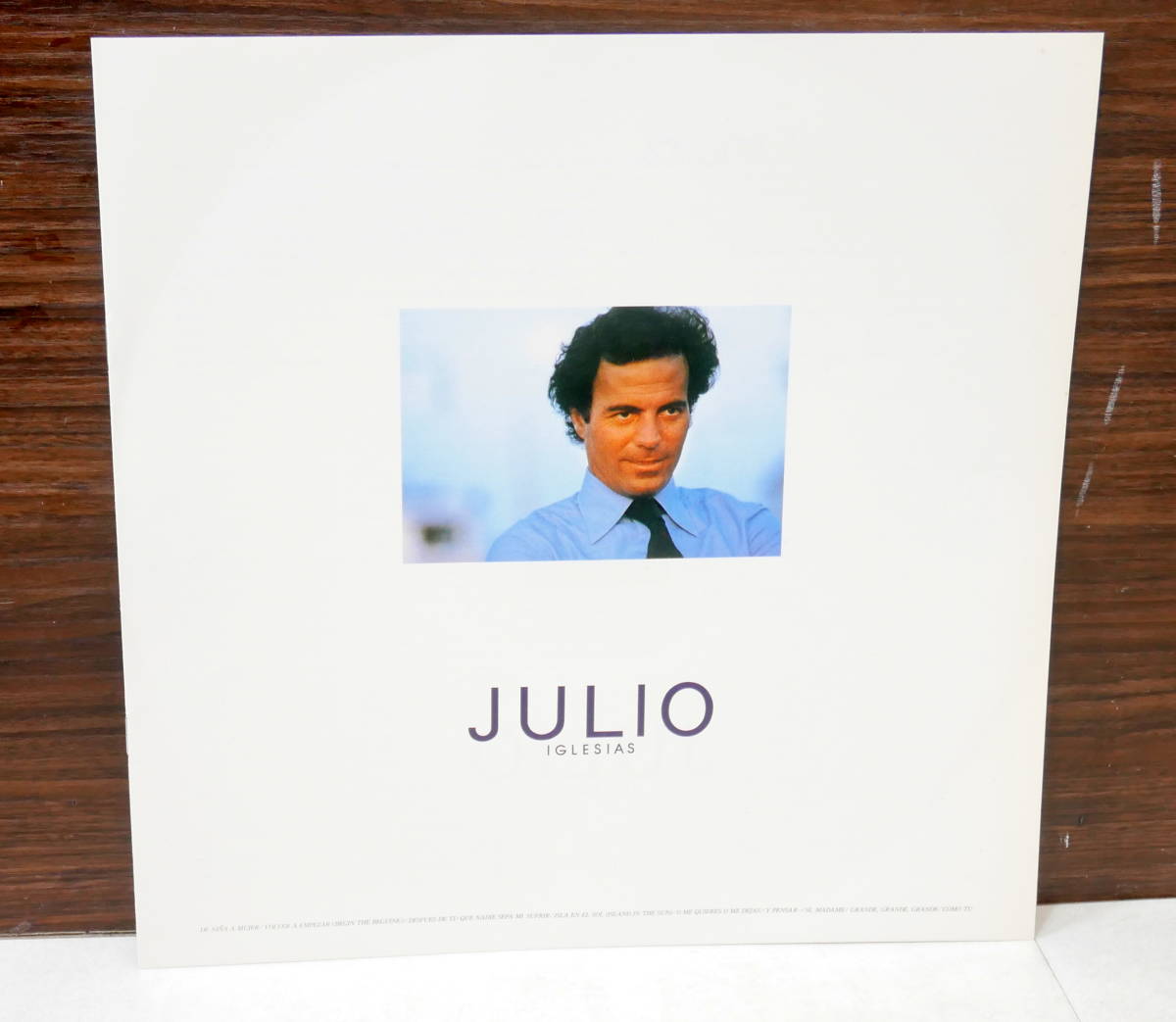 ▲(602‐E23)LPレコード フリオ・イグレシアス イザベラの瞳 JULIO IGLESIAS 帯付_画像5