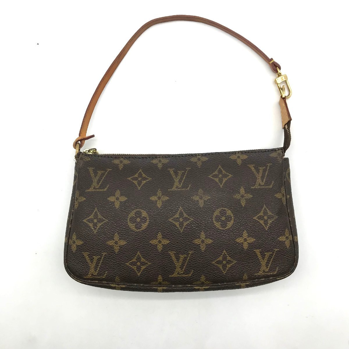 1円 良品 LOUISVUITTON ルイヴィトン アクセソワール モノグラム ポーチ ショルダー バッグ a177_画像1