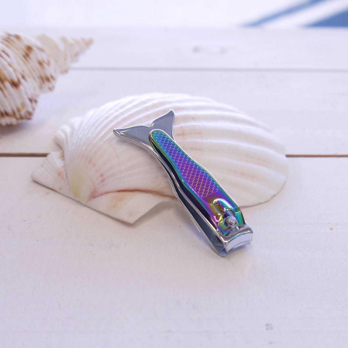 * Hawaiian miscellaneous goods * mermaid nails Clipper | person fish nail clippers nails nippers <S size >