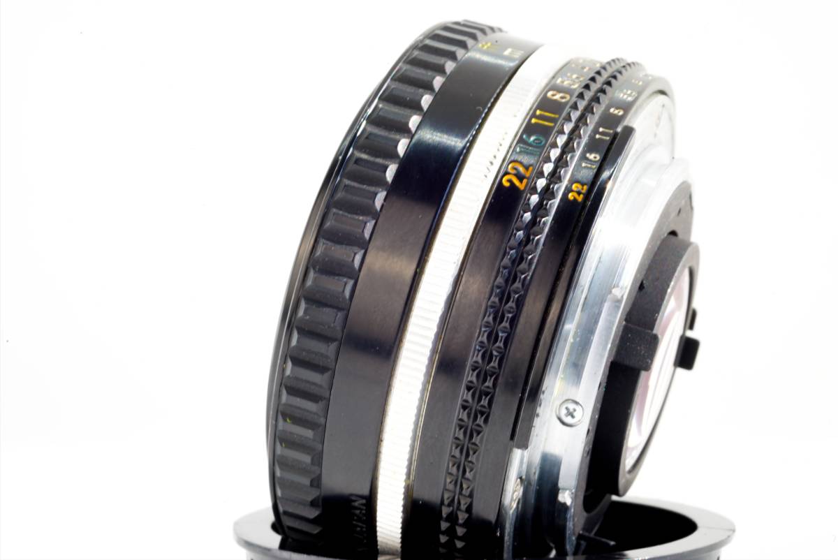 【美品】実写確認済み ニコン Ai-s Nikkor 50mm f1.8S オールドレンズ カビ くもりなく綺麗な光学 パンケーキレンズ MF Nikon_画像8
