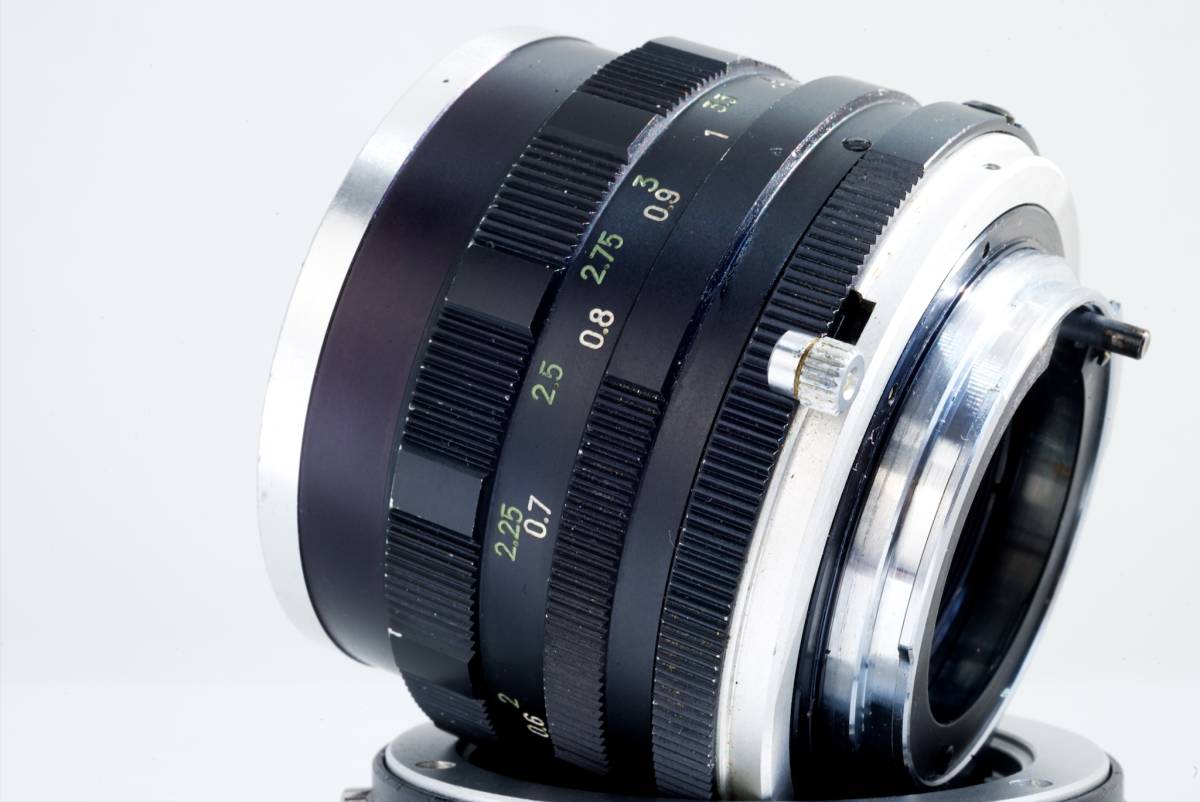 【美品】SONY使いのあなたへ 実写済み ミノルタ AUTO-ROKKOR PF 55mm F1.8 前期 マウントアダプター オールドレンズ 綺麗な光学 単焦点_画像5