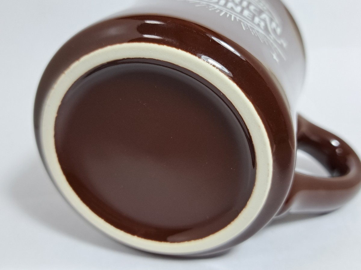 SUBARU Subaru American Diner mug unused not for sale Brown american Dyna - ceramics 