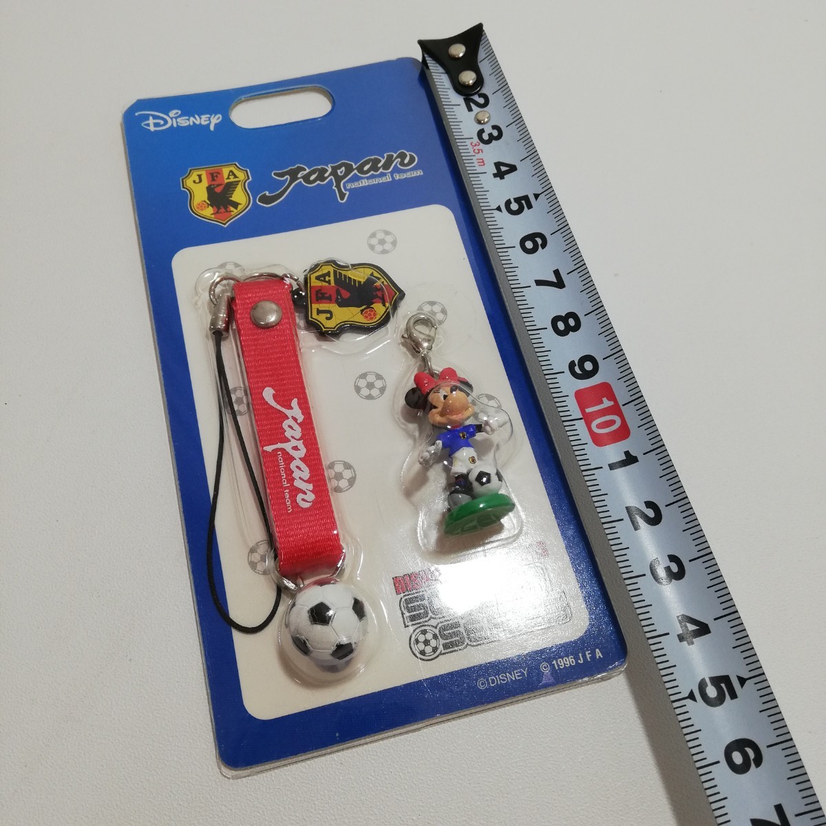 2005年 ディズニーストア サッカー日本代表 スタジアムフレンズストラップ ミニーマウス 未開封品 グッズ サッカーシリーズ [フィギュア]_画像7