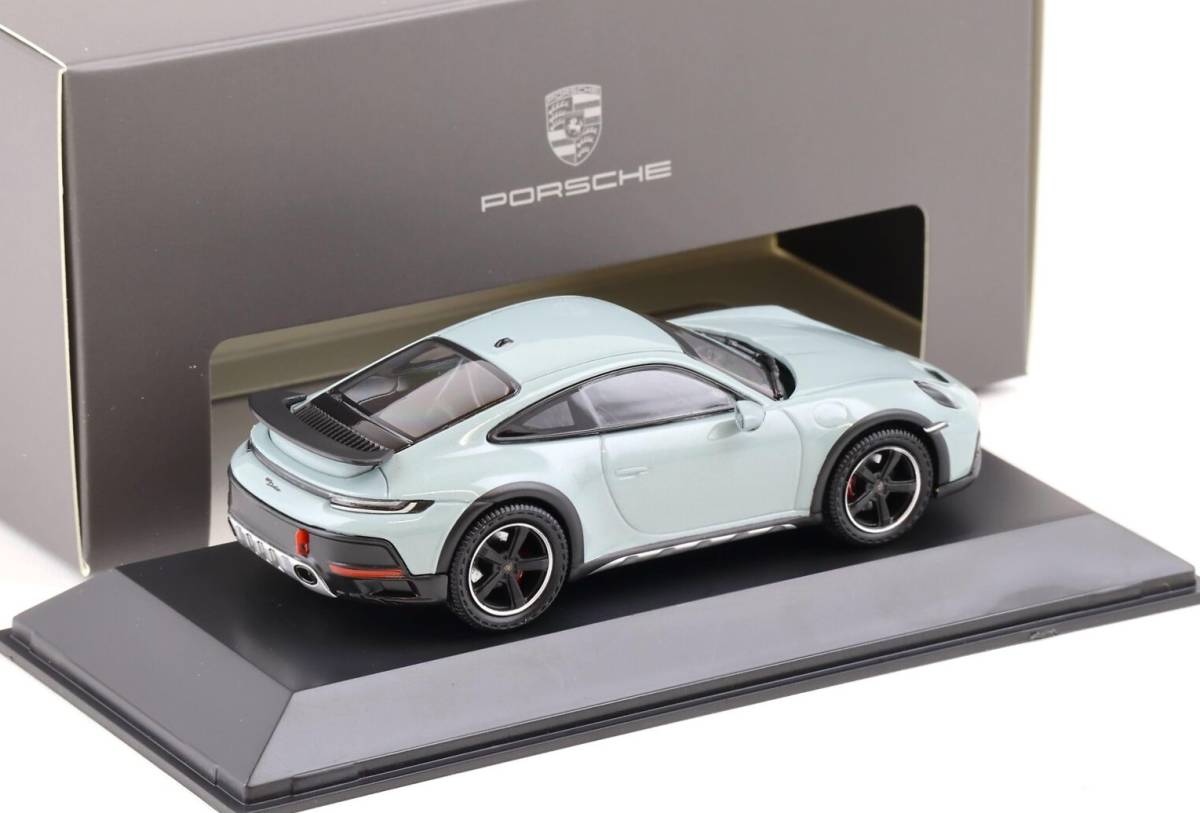 1:43 Spark ポルシェ 911 (992) ダカール Dakar シェイドグリーン Porsche特注_画像2