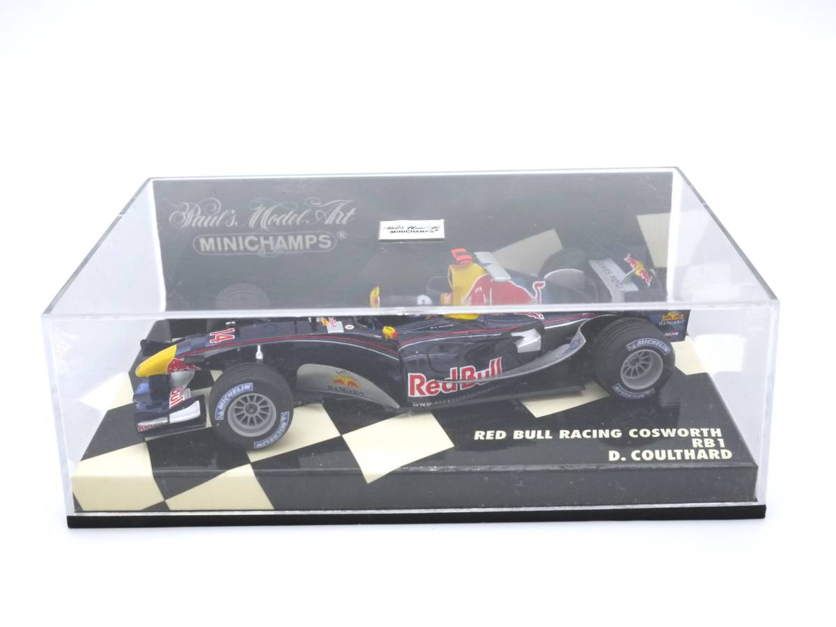 1:43 Minichamps レッドブル RB1 D.クルサード #14 モナコGP スターウォーズ Red Bull Coulthard STAR WARSデカール_画像7