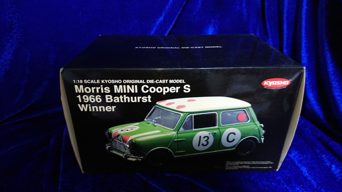 1/18 Kyosho 京商 Morris Mini Cooper S 1996 Bathurst Winner 08103BT モーリス ミニ クーパー バサースト ウィナー ミニクーパー