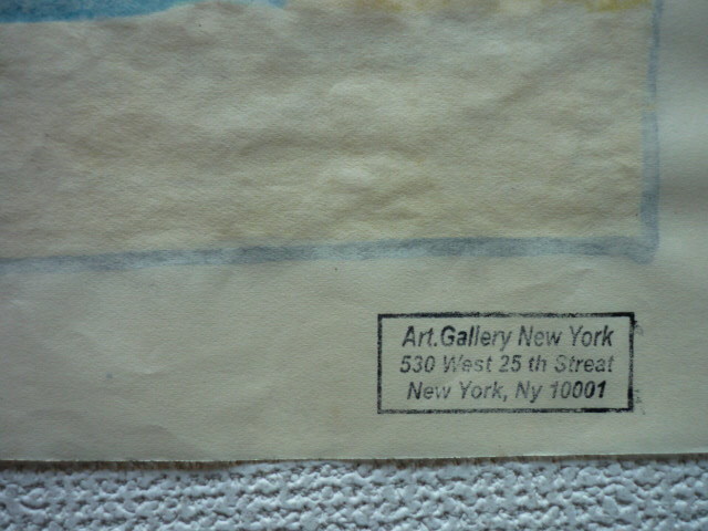  free shipping * Jean = Michel * bus Kia Jean-Michel Basquiat* New York, guarantee Lee seal equipped * certificate COA attached * copy * mixing media a16