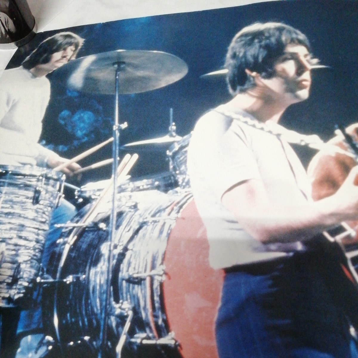ビートルズ ポスター THE BEATLES TOSHIBA EMI ライブ ジョージ リンゴ ポール ジョン (約51.5×72.5cm)の画像7