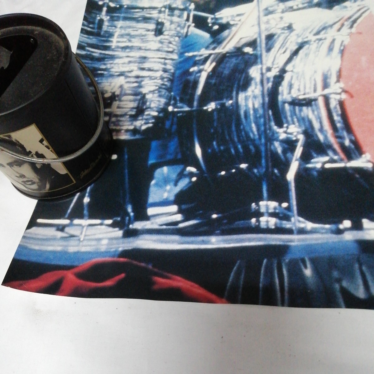 ビートルズ ポスター THE BEATLES TOSHIBA EMI ライブ ジョージ リンゴ ポール ジョン (約51.5×72.5cm)の画像6
