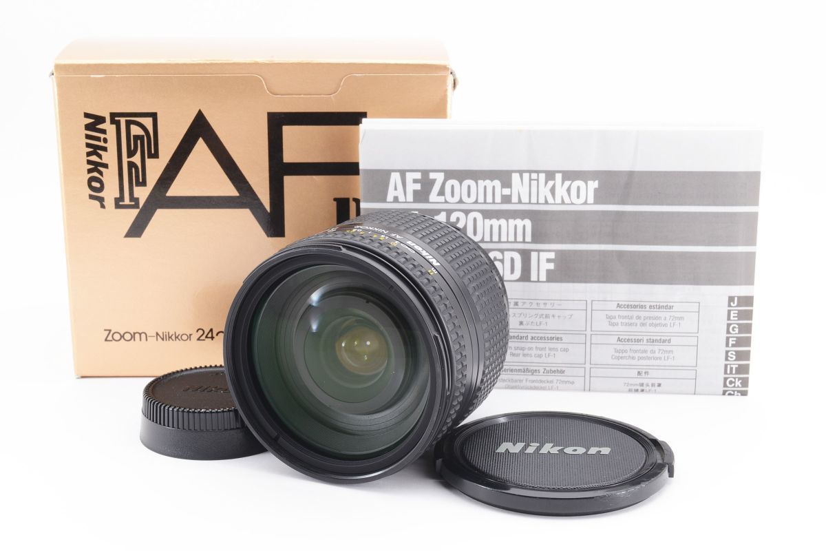 【良品】Nikon ニコン AF NIKKOR 24-120mm 3.5-5.6 D IF カメラレンズ #157_画像1