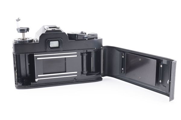 【実用品】Ricoh リコー XR500 黒 ブラック / XR RIKENON 1:2 50mm フィルム一眼カメラ MFレンズ #278_画像8