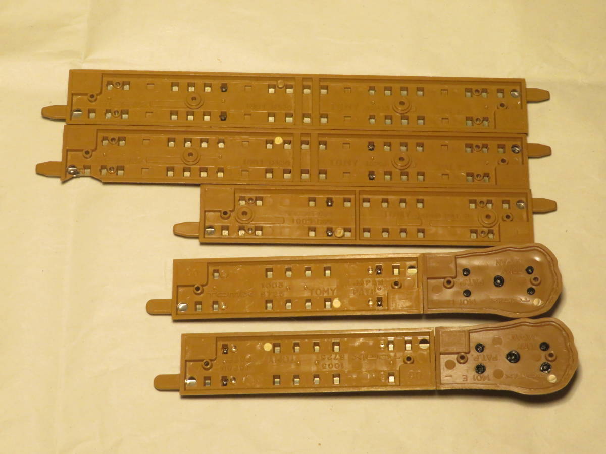 【1円・動作未確認・ジャンク】TOMIX 1401 エンドレールE・1001 ストレートレール 各2点 1005・5002 ポイントコントロールボックス 各1点_画像7