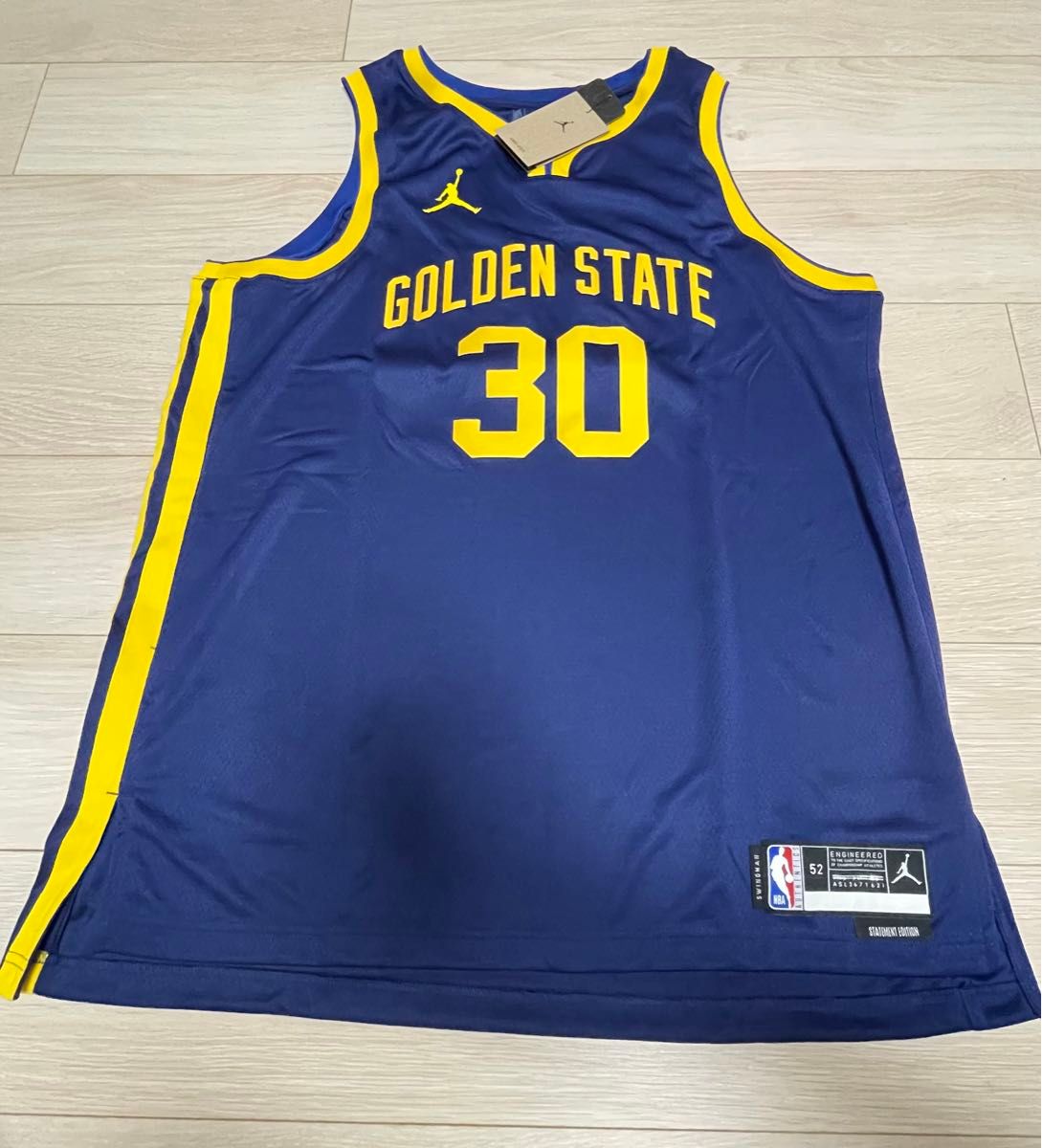 新品　NBA バスケットボール　ステフィン・カリー　ユニフォーム　XL