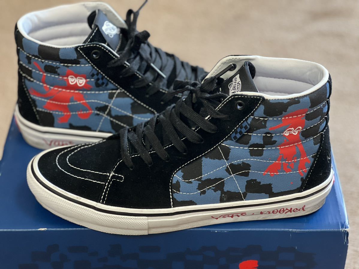 ★【新品同様】28.5㎝ US10.5 VANS バンズ SKATE SK8-HI スケート スケート ハイ supreme wtap シュプリーム_画像1