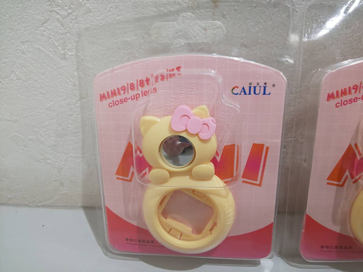 55558BL★未使用 Mini 8/Mini 9/7S/KT Pink Close-Up Lens 3点の画像2