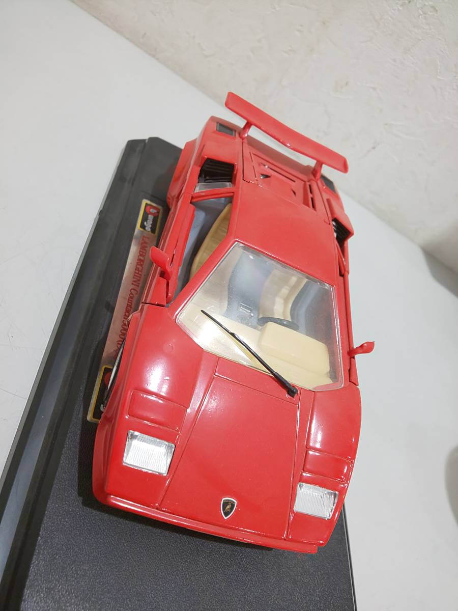 55558BH★burago LAMBORGHINI COUNTACH 5000 1988/Ferrari 246GT 2点セット_画像3