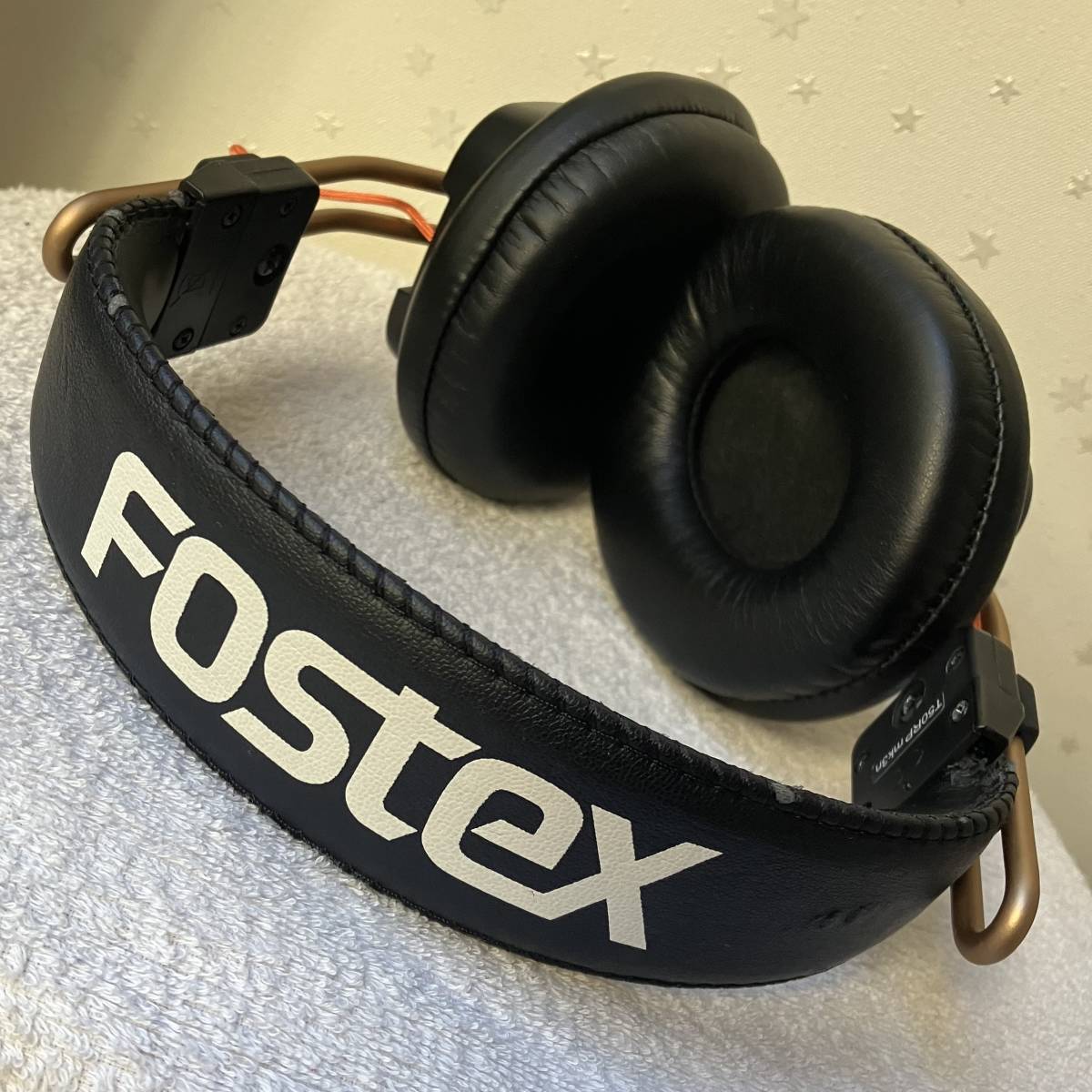 FOSTEX フォステクス T50RP カスタム品 音出し確認品 イヤーパッド新品 純正品_画像2