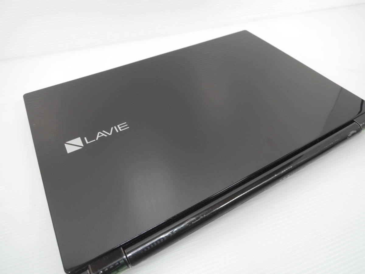 △美品 NEC LAVIE エヌイーシー PC-NS350EAB ノートパソコン Core i3 6100U ブラック 黒色 初期化済み/管理0908A21-01260001_画像4
