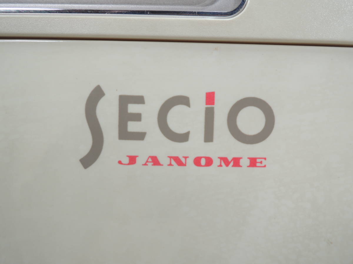 △JANOME ジャノメ SECIO セシオ MODEL 8200 コンピューターミシン コンピューターミシン ハンドメイド 通電確認済み/管理2129A34-01260001_画像10