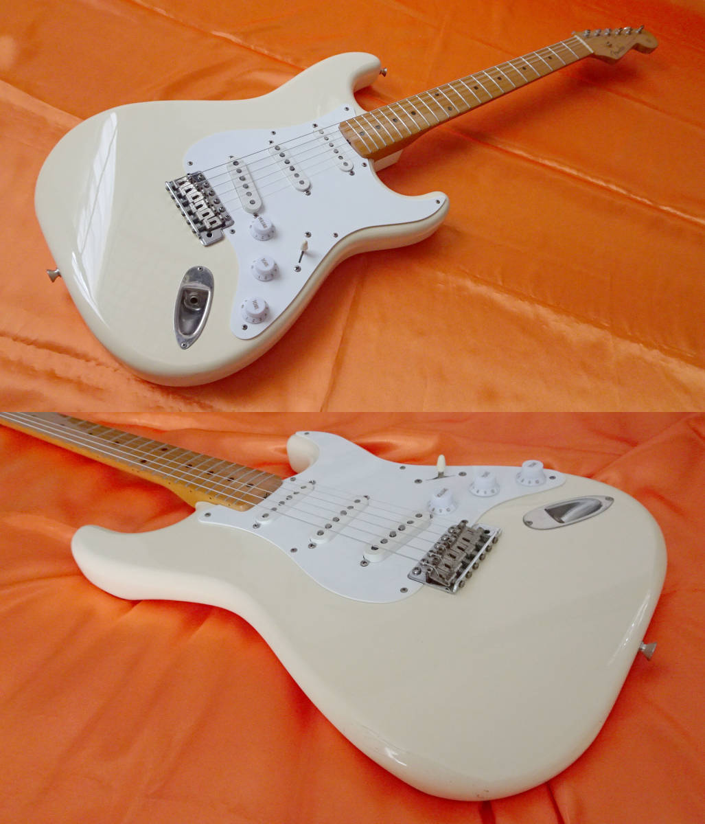 1992 Fender Japan ST57-53 VWH フジゲン Eシリアル Excellent US pickups Cloth Wire UPGRADEの画像2