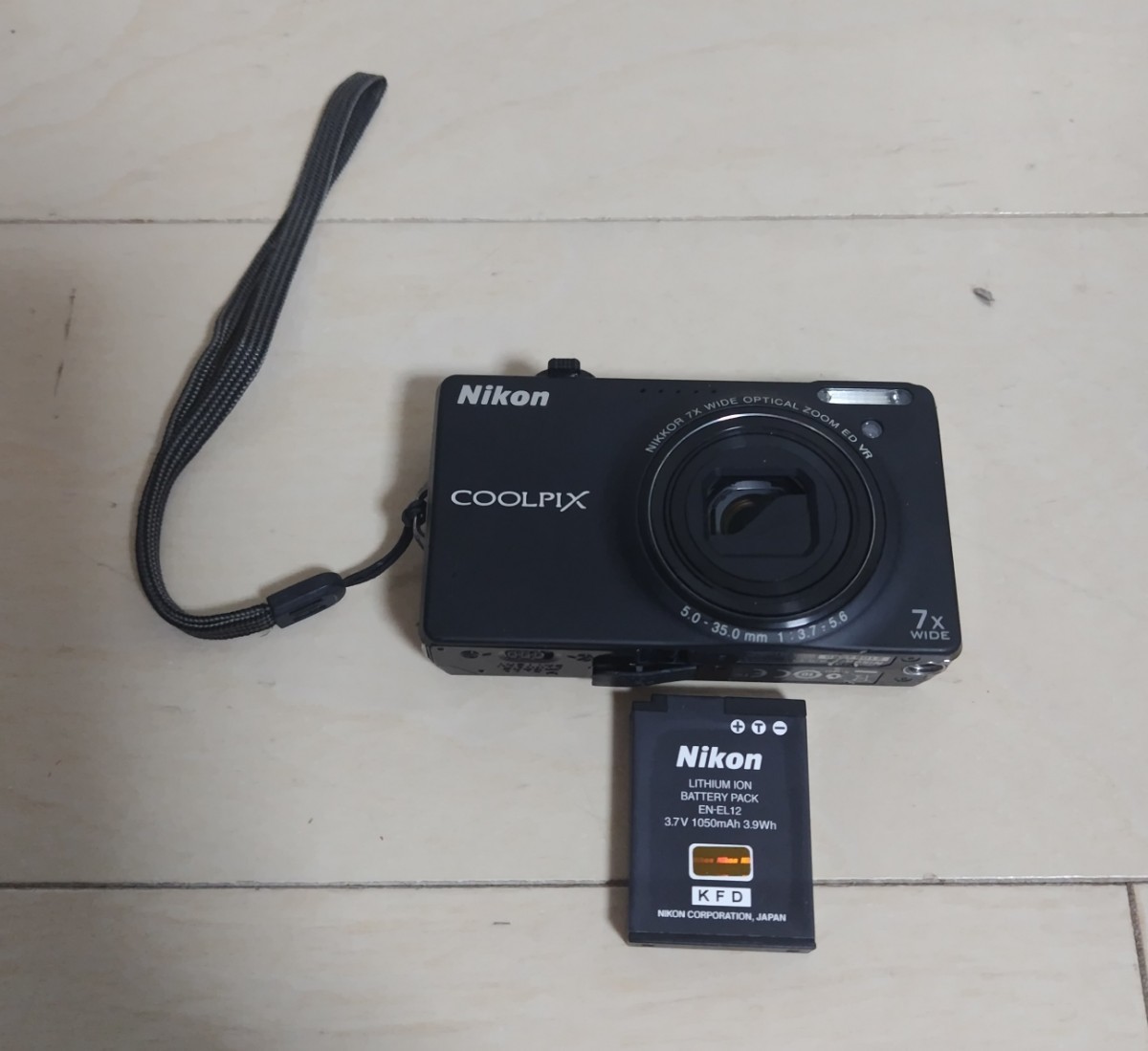 Nikon ニコン coolpix クールピクス S6000 デジカメ デジタルカメラ ジャンク パーツ取りに 壊れてます 送料520円より_画像1