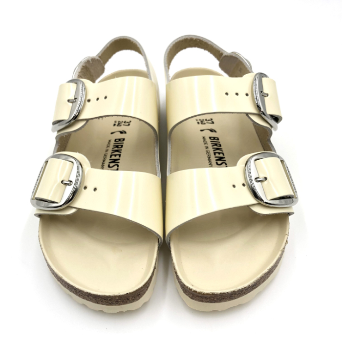 ビルケンシュトック BIRKENSTOCK サンダル Milano ミラノ アイボリー 3ストラップ 送料無料 g0729h006-0914 中古 古着 ブランド古着DB_画像5