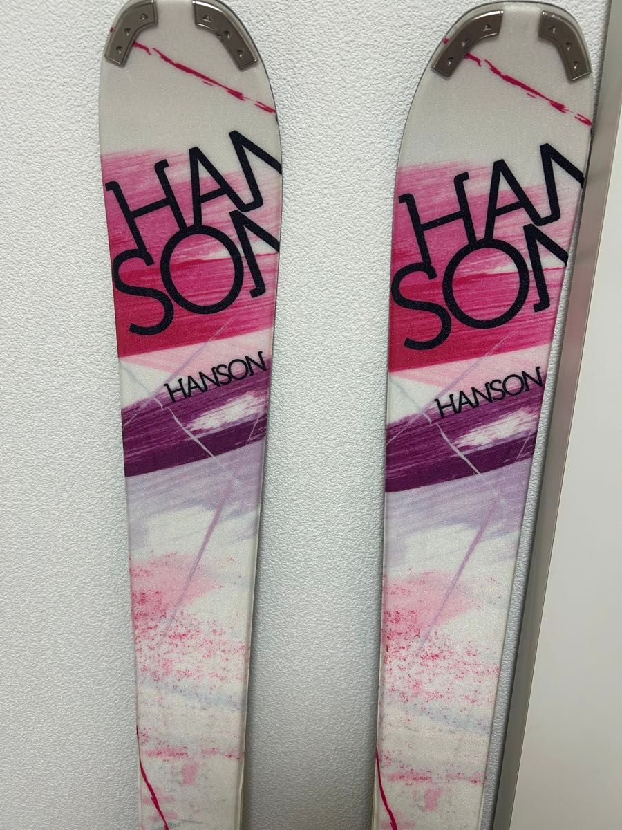 HANSON butterfly 150 スキー板 カービングスキー レディース HANSON butterfly 150 スキー板 カービングスキー レディース