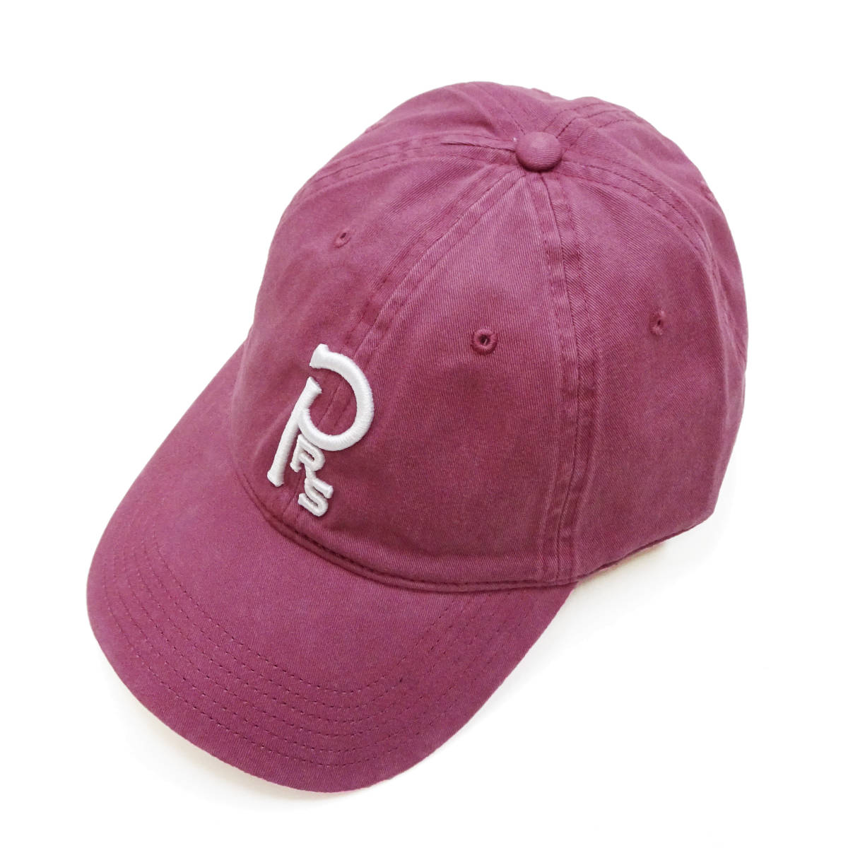 フェローズ キャップ Pherrows ６方パネル ピグメント加工 ベースボールキャップ 帽子 24S-PRSC1 バーガンディ 新品