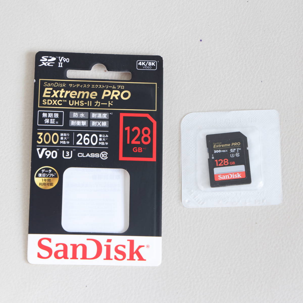 ☆ Доставка включала Sandisk [Extreme Pro] SDXC UHS-II Class10 V90ⅱ 128GB [SD Card] ☆