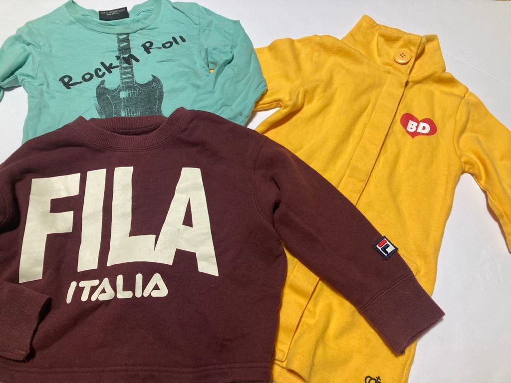 ブランド子供服セット　女の子 100 まとめ売り　ジェニィ　アースマジック　イングファースト　FILA ベビードール　Lee 秋冬_画像6