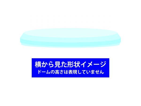 【SEIKO 社外部品】 風防 サファイアクリスタル ダブルドーム ブルーAR セイコー ブラックボーイ ボーイズサイズ SKX013 SKX015_画像2