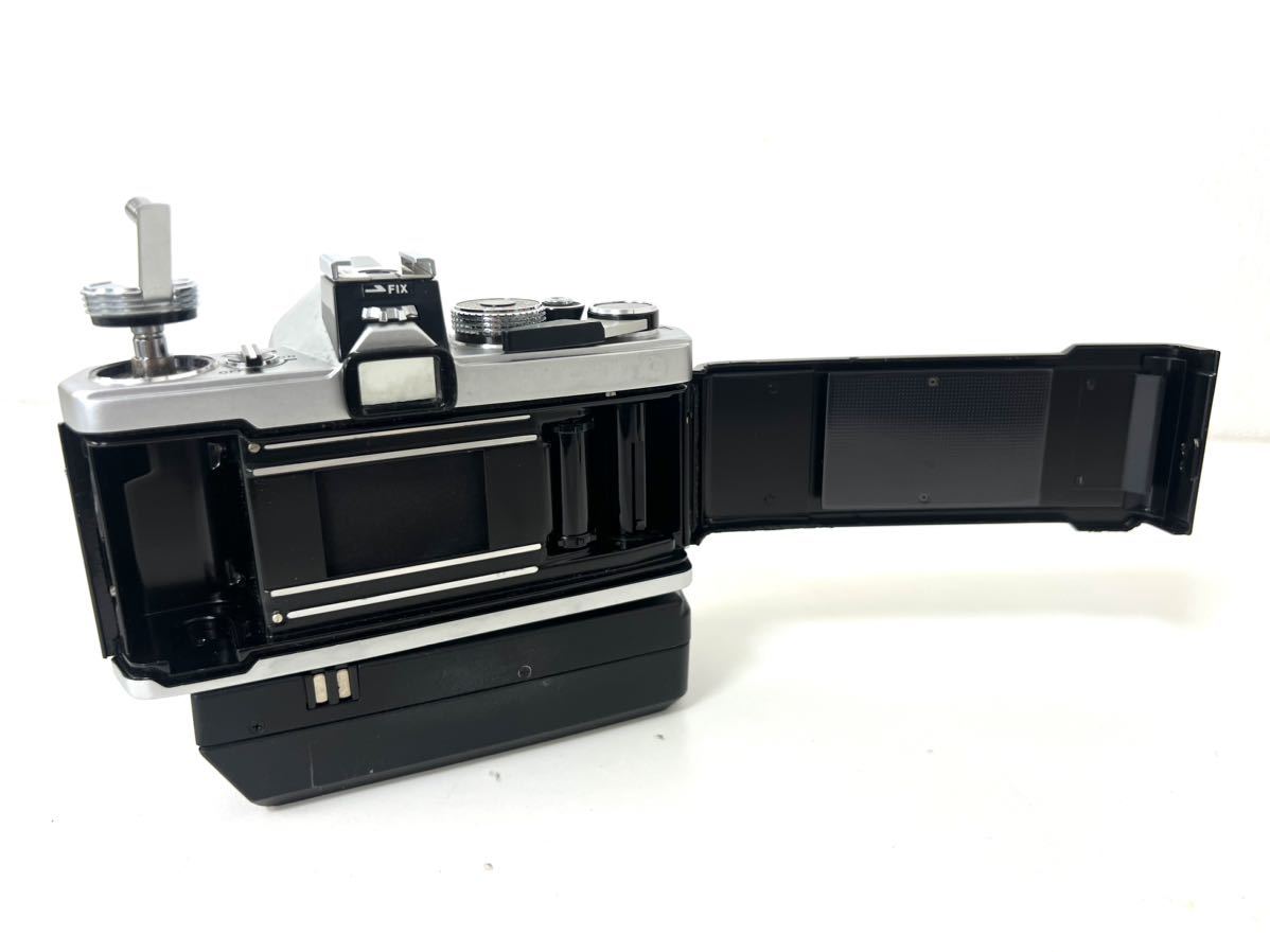 ■ オリンパス OLYMPUS OM-1 ボディ OM-SYSTEM F.ZUIKO AUTO-S F-50mm 1:18 フィルムカメラ 一眼レフカメラ WINDER1 モータードライブ_画像6