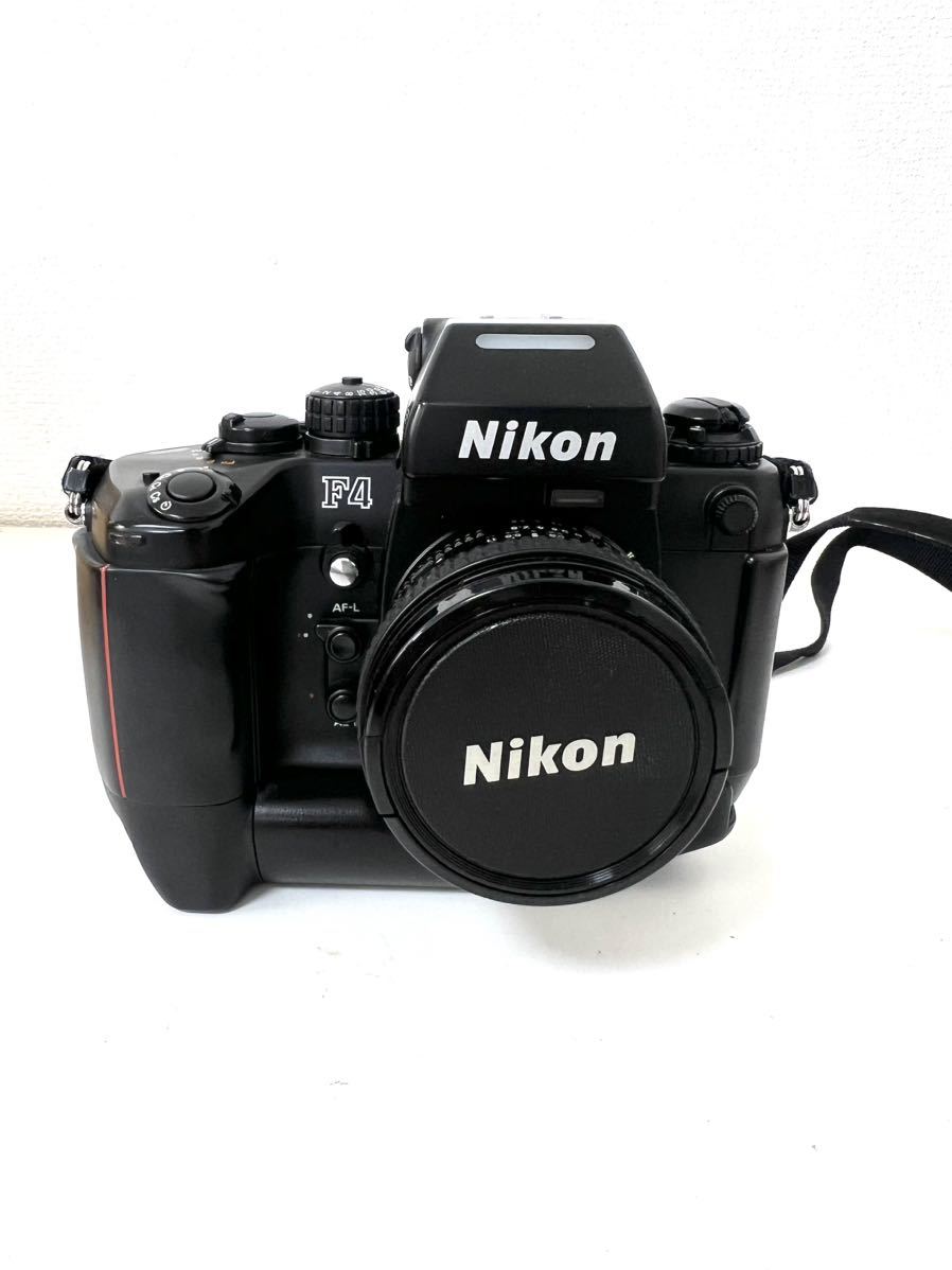■ Nikon ニコン F4S ボディ AF NIKKOR 20mm 1:2.8 レンズ MB-21グリップ 希少元箱付き フィルムカメラ 一眼フィルムカメラ _画像2