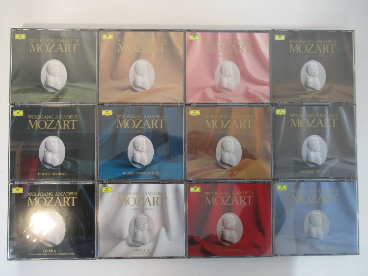 w67 【grammophon】 国内盤　クラシック CD BOX 箱付き　MOZART compacr edition モーツァルト 全集 (40CD+解説二冊)_画像4